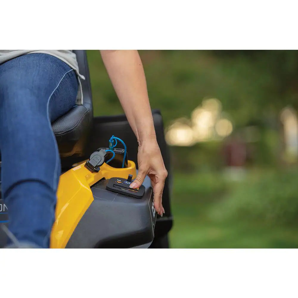 Cub Cadet CC30E 30 In. 56V 30Ah Electric Cordless Riding Lawn Mower