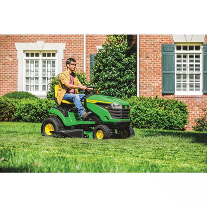 John Deere S120 42 In. 22 HP V-Twin Hydrostatic Gas Riding Lawn Mower