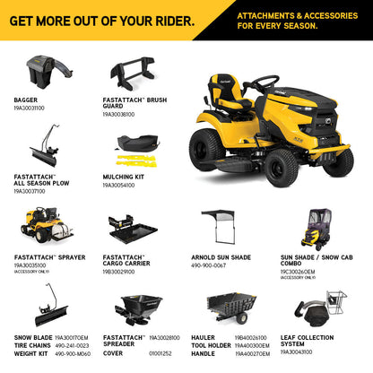 Cub Cadet LX42 XT2 Riding Lawn Mower | Enduro Series | 42" | 20HP