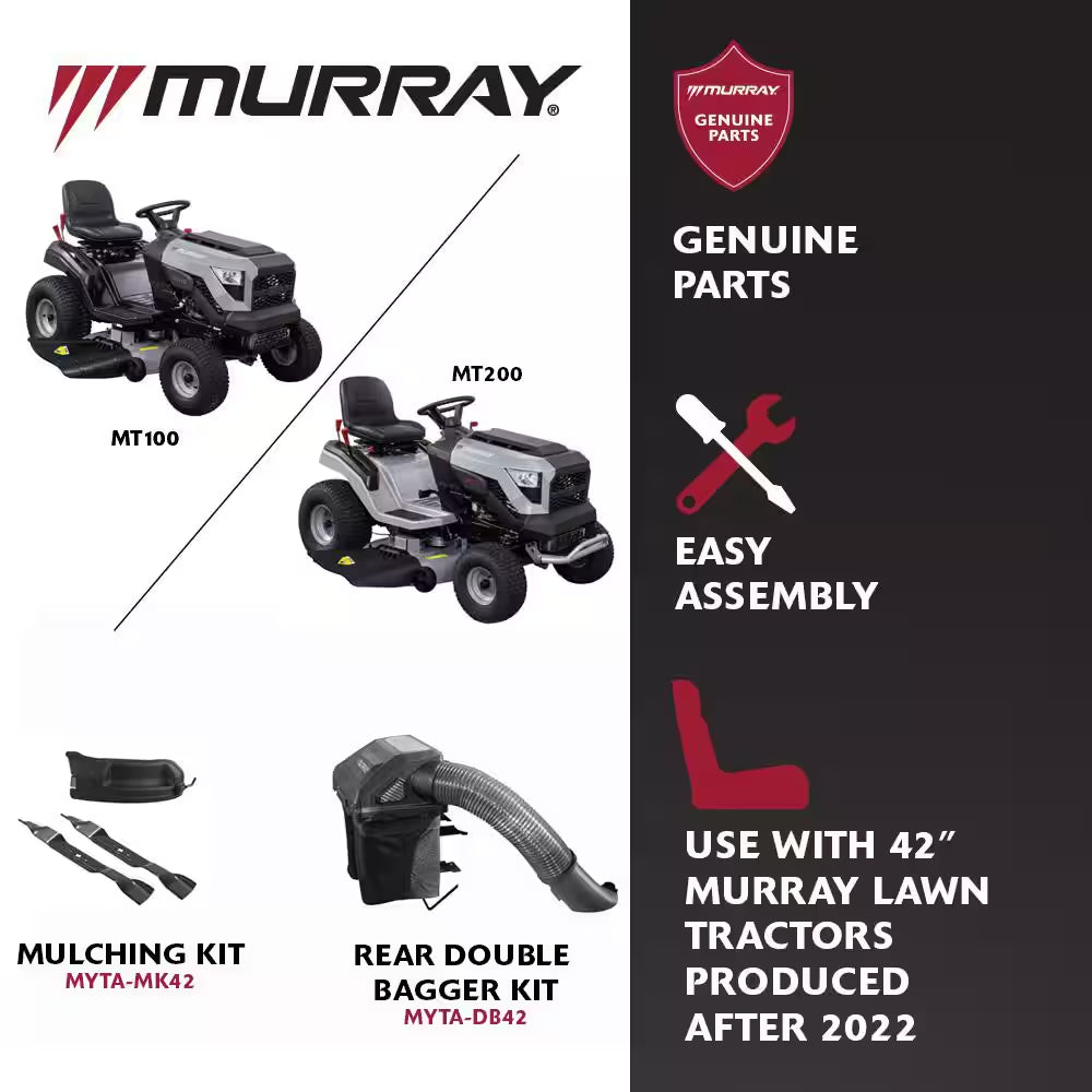 Murray MT200 42 In. 19 HP Automatic Gas Riding Lawn Tractor